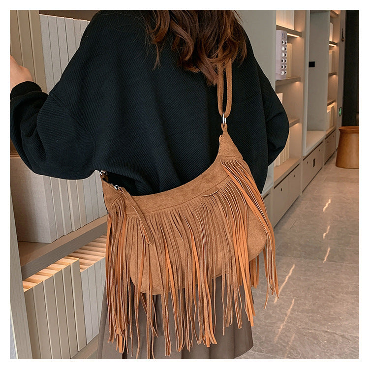 Boho Fringe Bag for Women