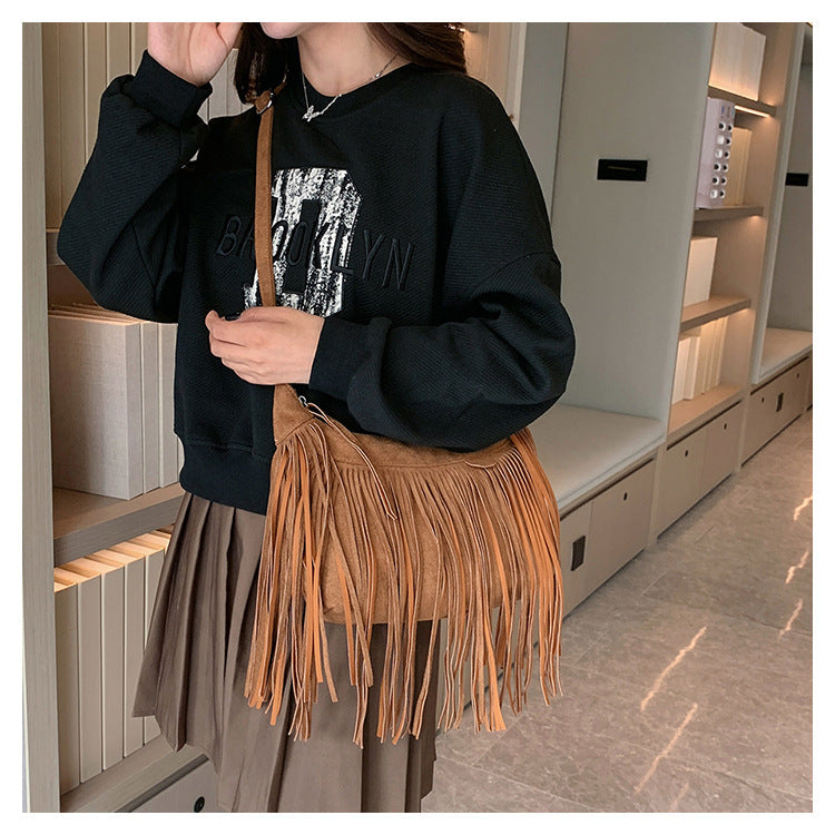 Boho Fringe Bag for Women