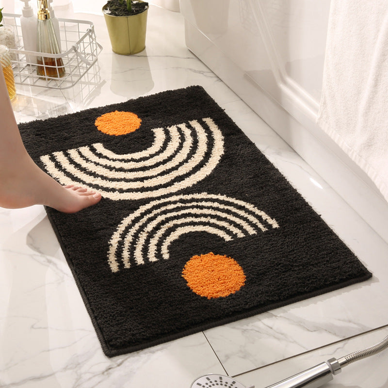 Boho Geometric Bathroom Mat