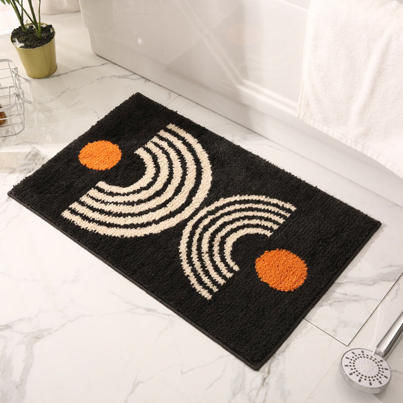 Boho Geometric Bathroom Mats