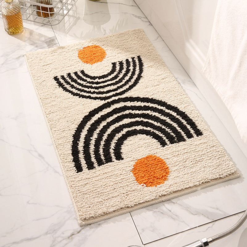 Boho Geometric Bathroom Mats boho
