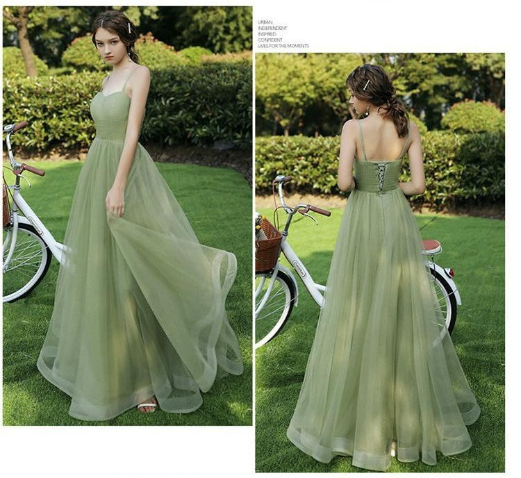 Boho Green Bridesmaid Dresses - Mix and Match