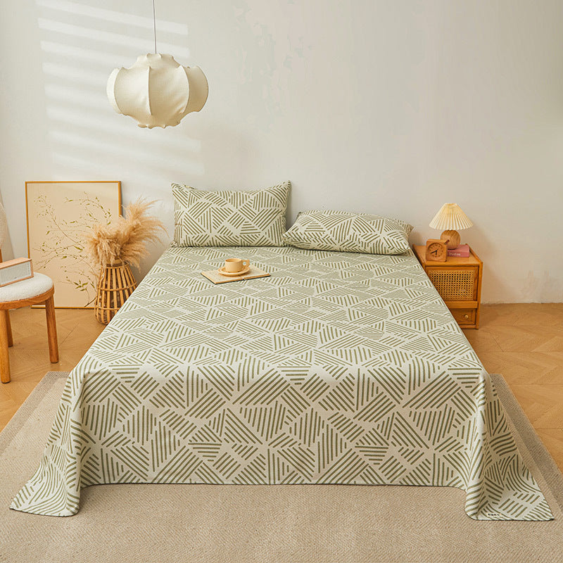 Boho Pattern Bed Sheet with Pillowcases Set