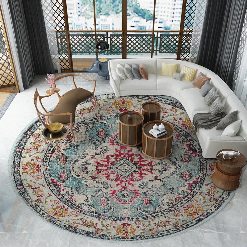 Boho Pattern Round Rugs