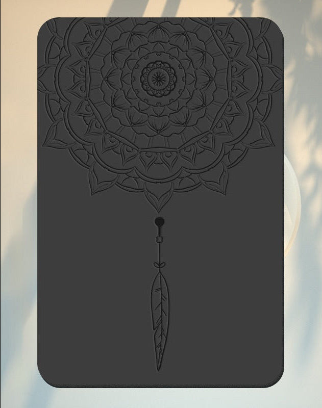 Boho Print Mini Yoga Mats - 16x23 Inches (40x60cm)