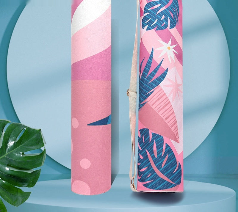 Boho Printed Canvas Yoga Mat Bag