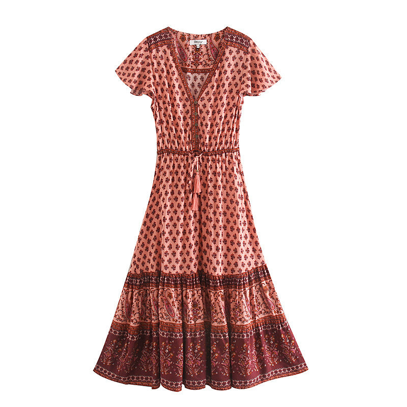 Boho Shirt Dress