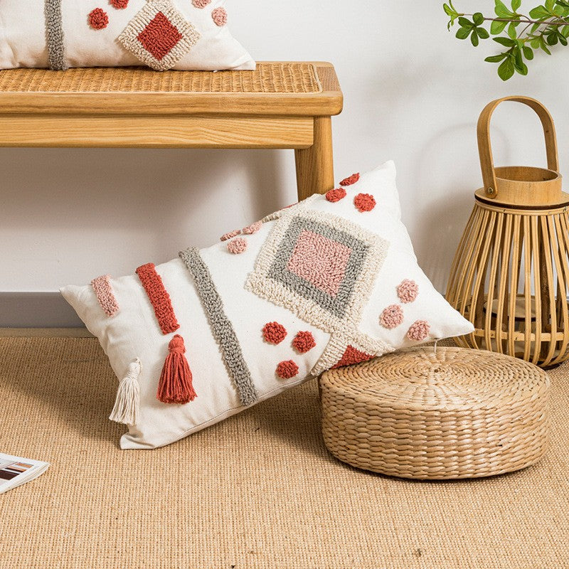 Boho Throw Pillow Cover