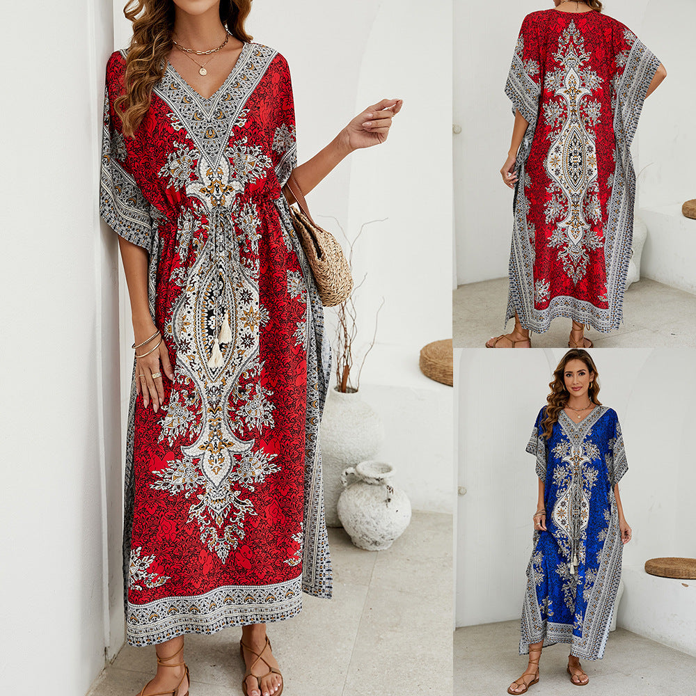 Boho Trapeze Dress