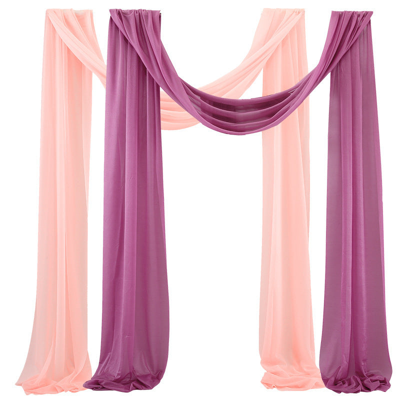 Boho Wedding Arch Draping Fabrics