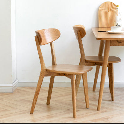 Boho Wooden Dining Chairs