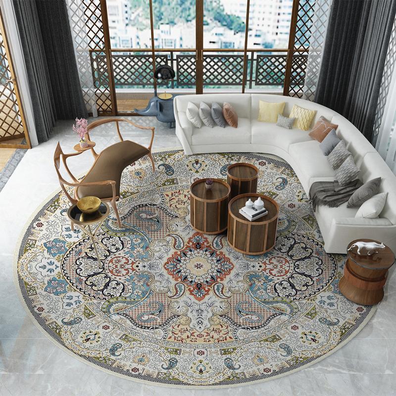 Boho Pattern Round Rug