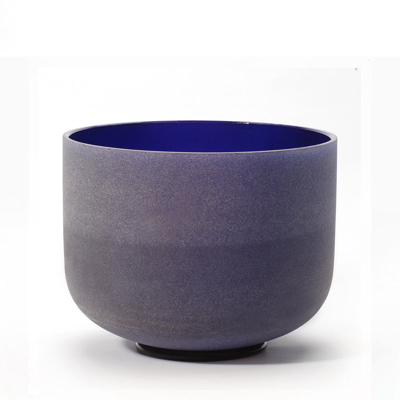 Bright Colored Crystal Singing Bowl for Yoga and Meditation
