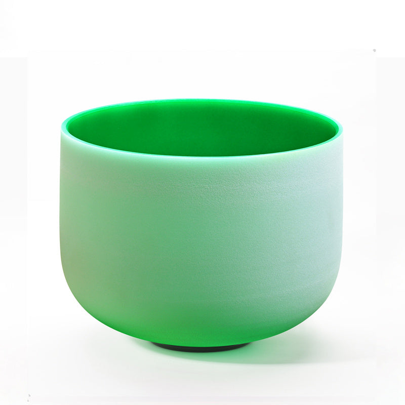 Bright Colored Crystal Singing Bowls for Yoga and Meditation