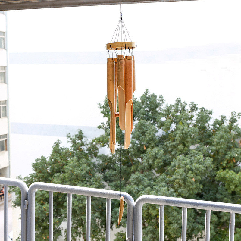 Brown Bamboo Sound Chimes