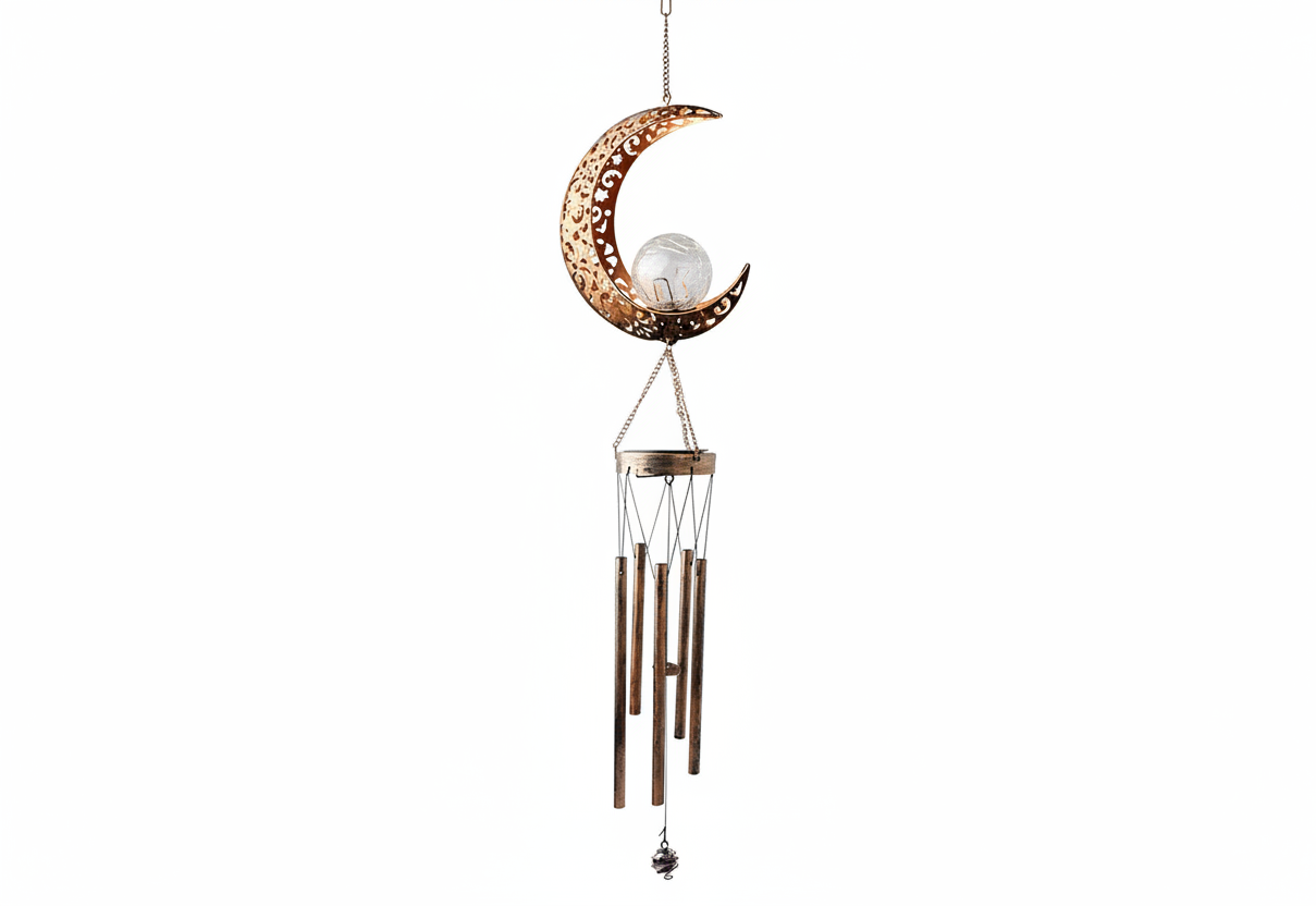 Celestial Wind Chimes with LED Lights