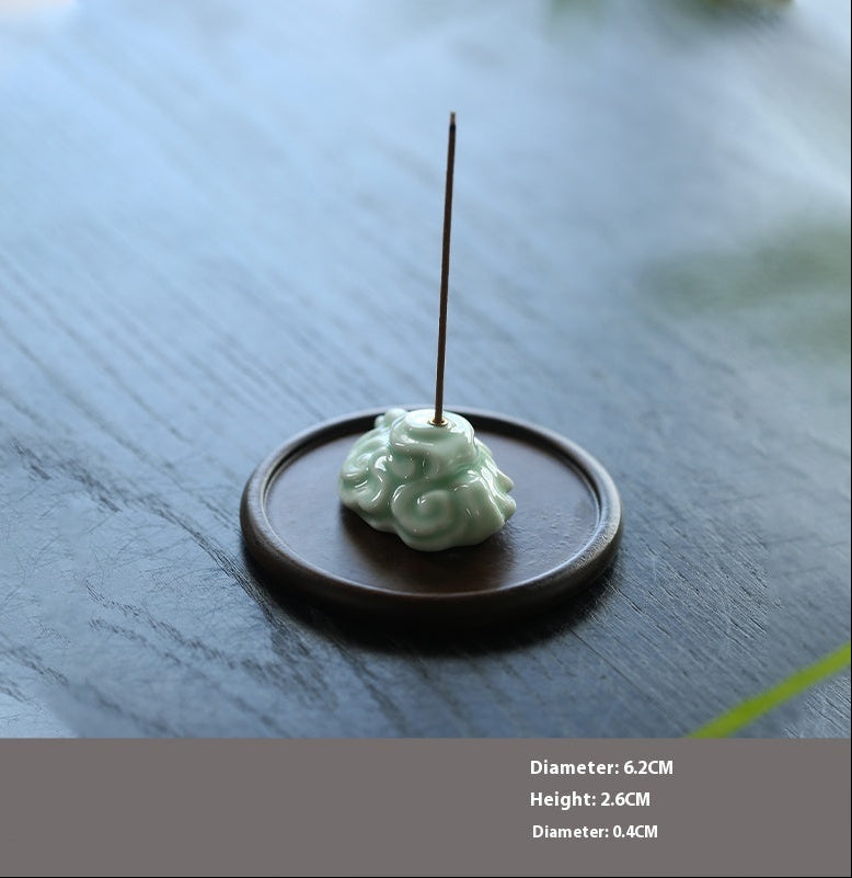 Ceramic Flower Shape Incense Burners