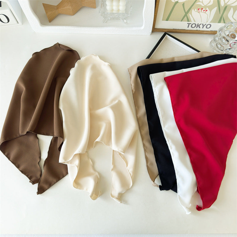 Single Color Boho Bandana for Women