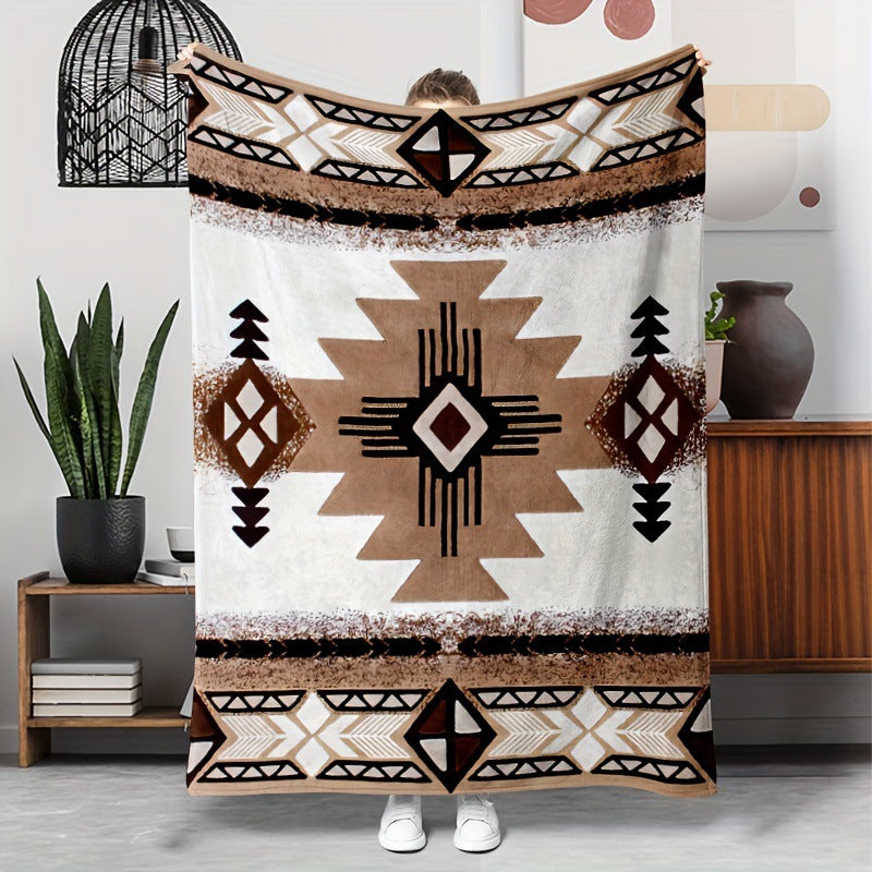 Colorful Bohemian Pattern Blanket