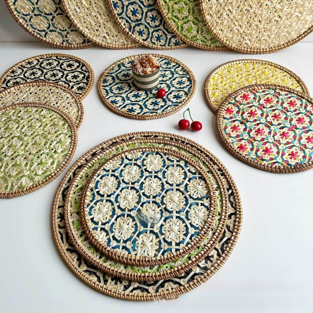 Colorful Boho Placemats