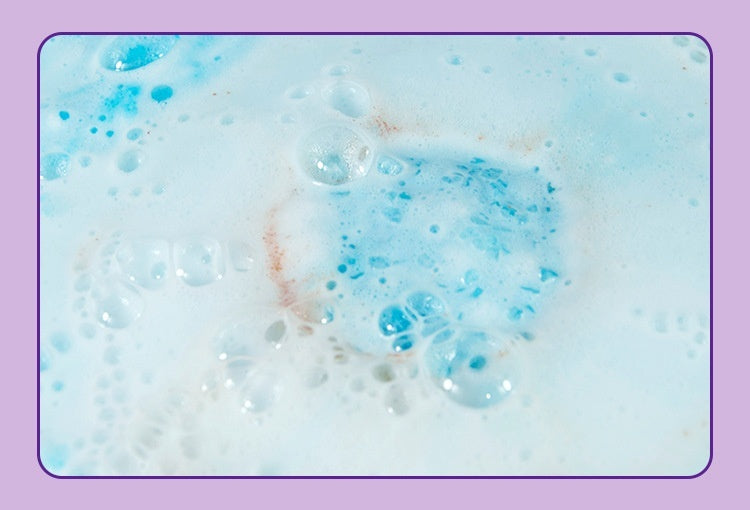 Colorful Bath Salt Bath Bombs 4 Piece Pack