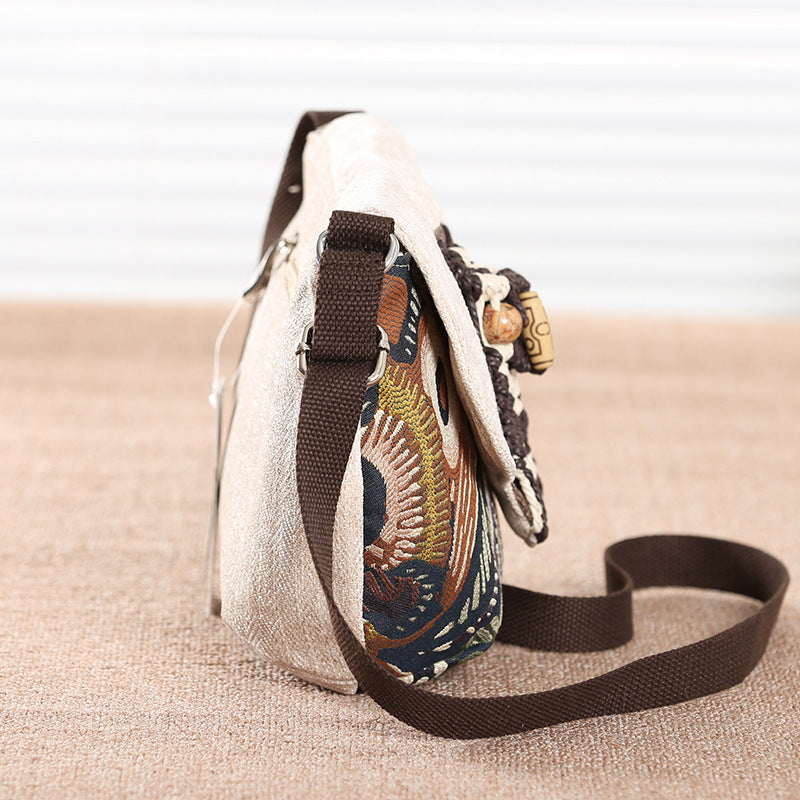 Ethnic Pattern Saddle Bags