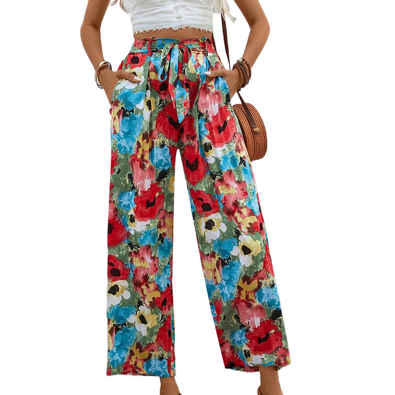 Flamboyant Straight Leg Pants for Women