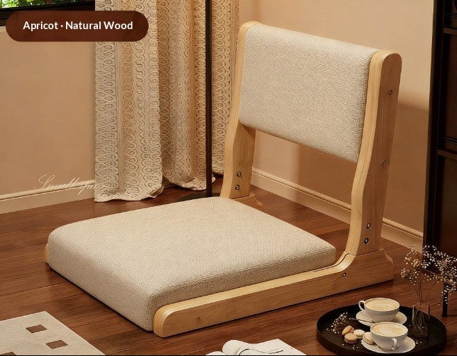 Wooden Floor Meditation Chair