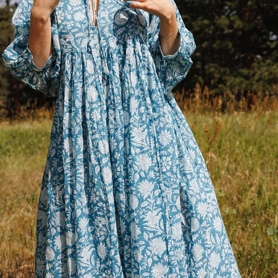 Floral Boho Tent Dress