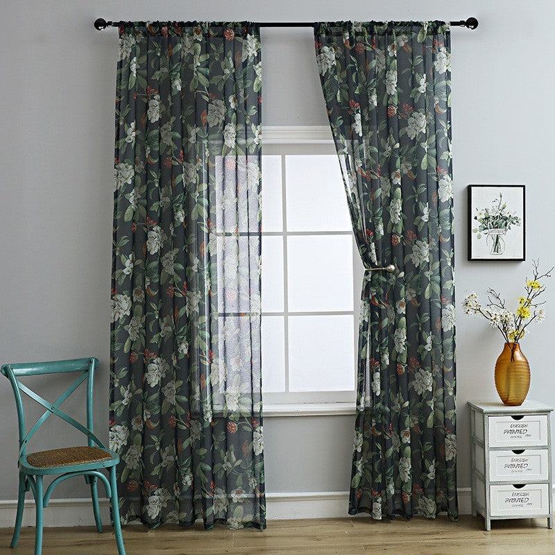 Floral Boho Curtains bohemian