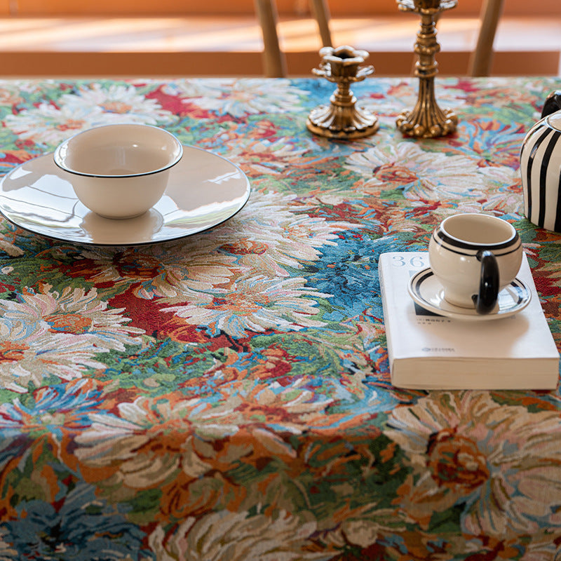 Flower Pattern Tablecloth