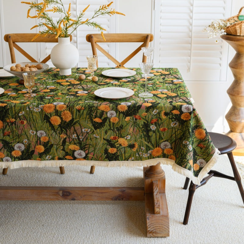 Flower Pattern Tablecloths