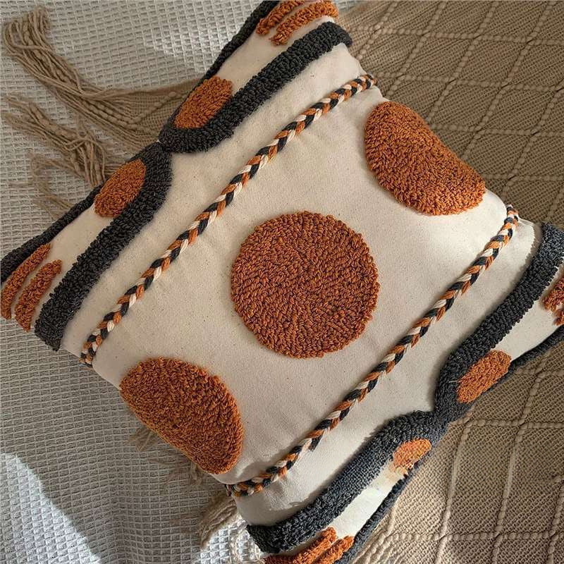 Geometric Pattern Pillow Covers Bohemian Style