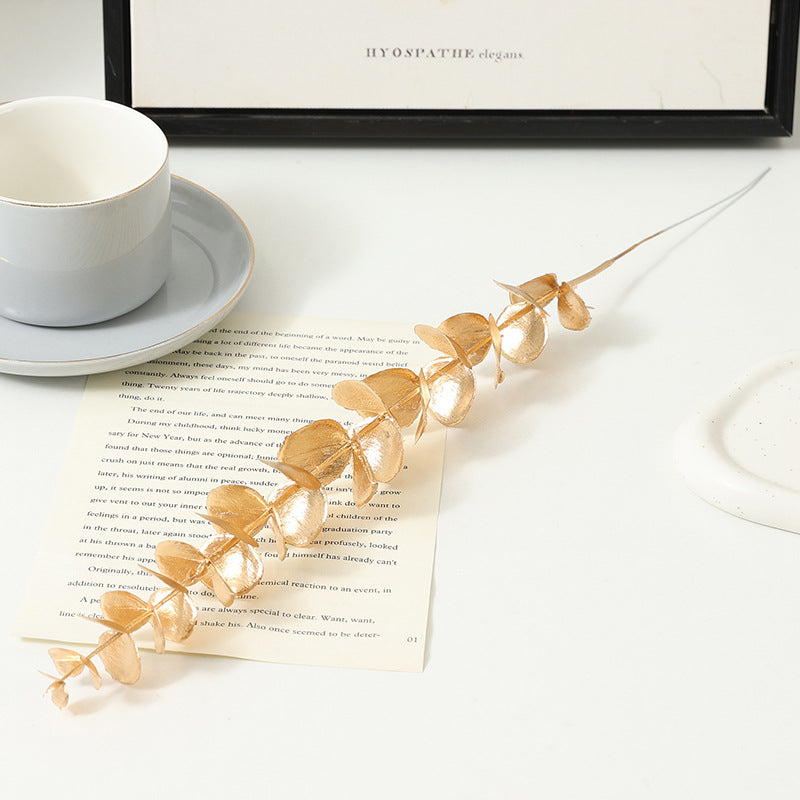 Gold Artificial Flower Decor