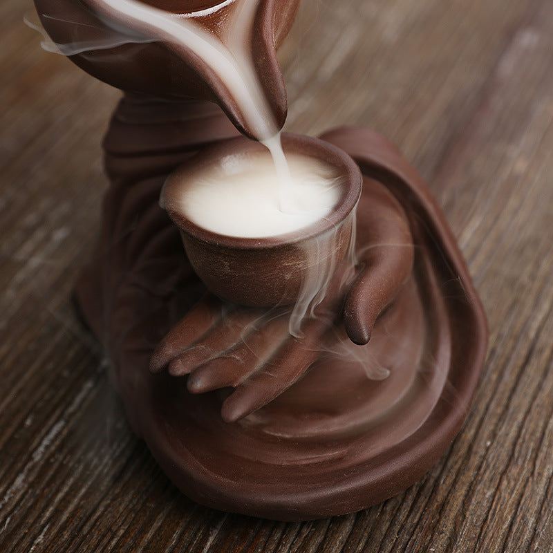 Hand Tea Incense Cone Waterfall