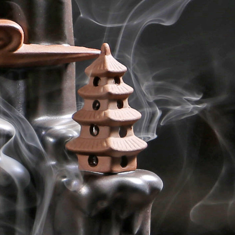 Japanese Landscape Cone Waterfall