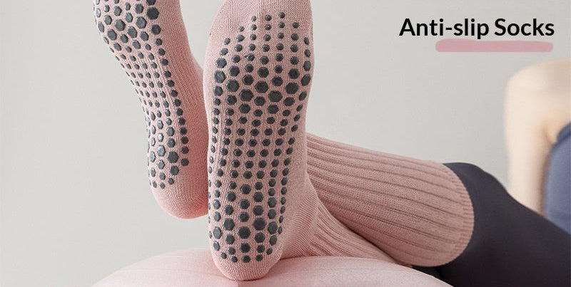 Knee High Yoga Grip Socks For Women