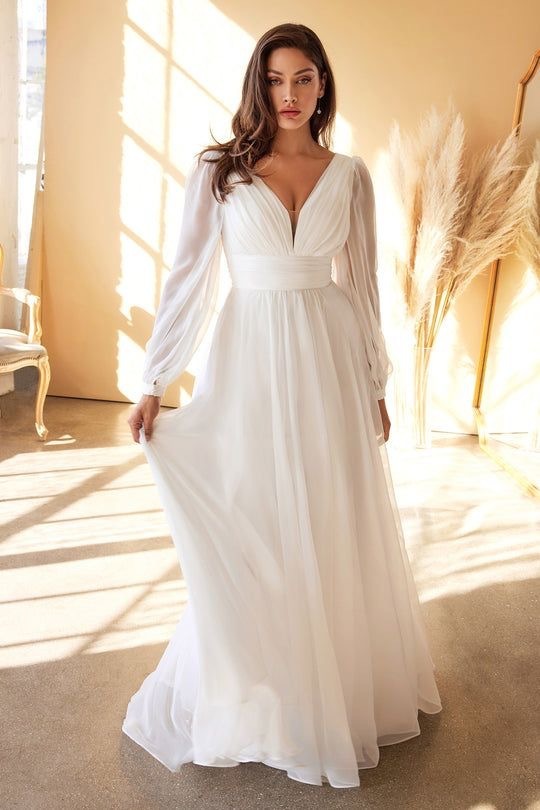white Lace Tulle Bohemian Wedding Dress