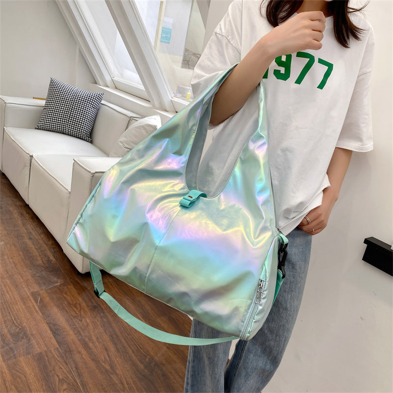 Large Pearlescent Yoga Bag for Women