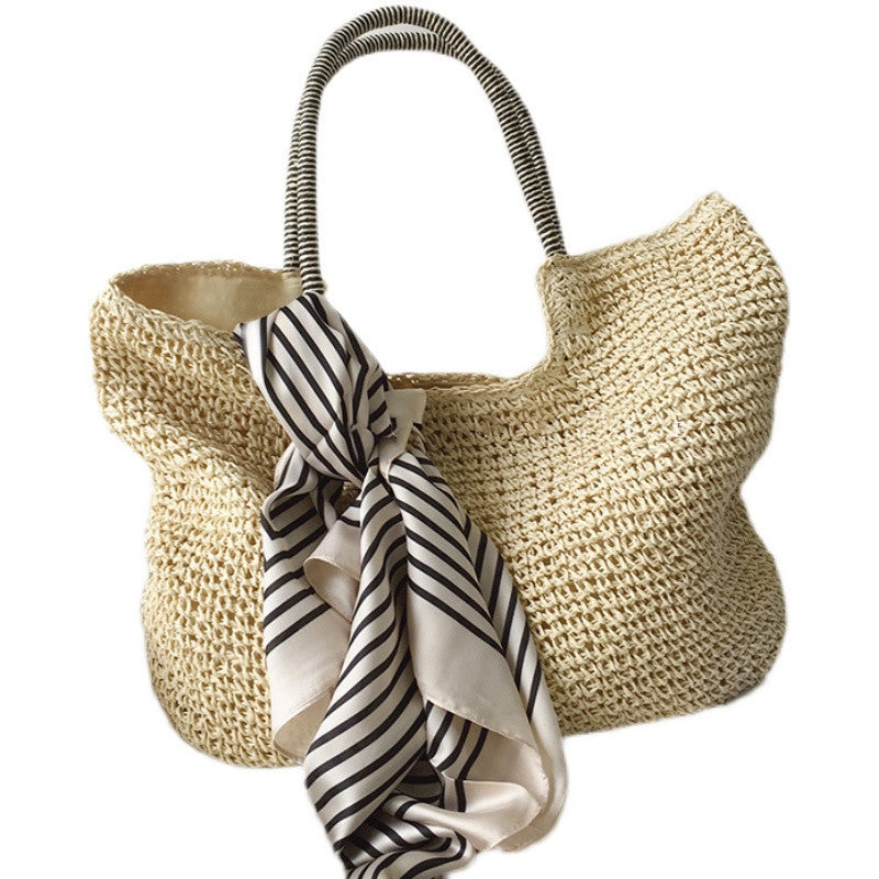 Large Soft Woven Summer Shoulder Bags