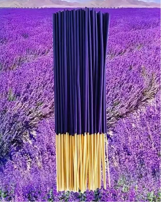 Lavender Incense Bamboo Sticks Set