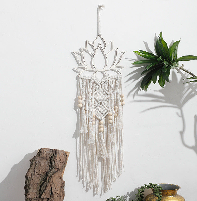 Lotus Macrame Wall Hanging Decoration