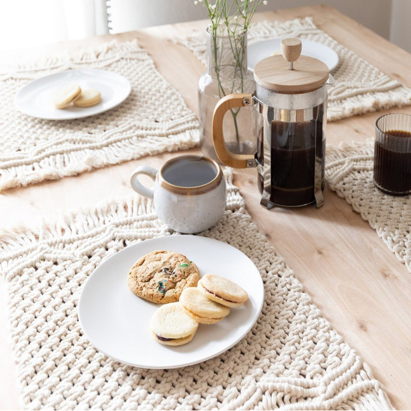 Macrame Rectangular Boho Placemat