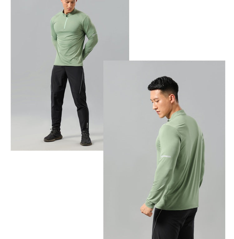 Men's Quick Drying Yogi Blouse with Long Sleeves