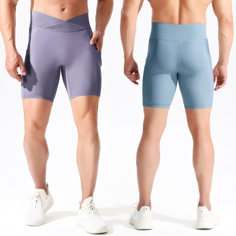 Men's Yoga Biker Shorts