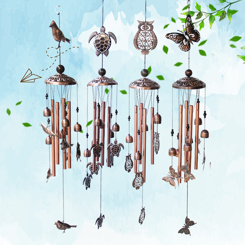 Retro Metal Animal Wind Chimes