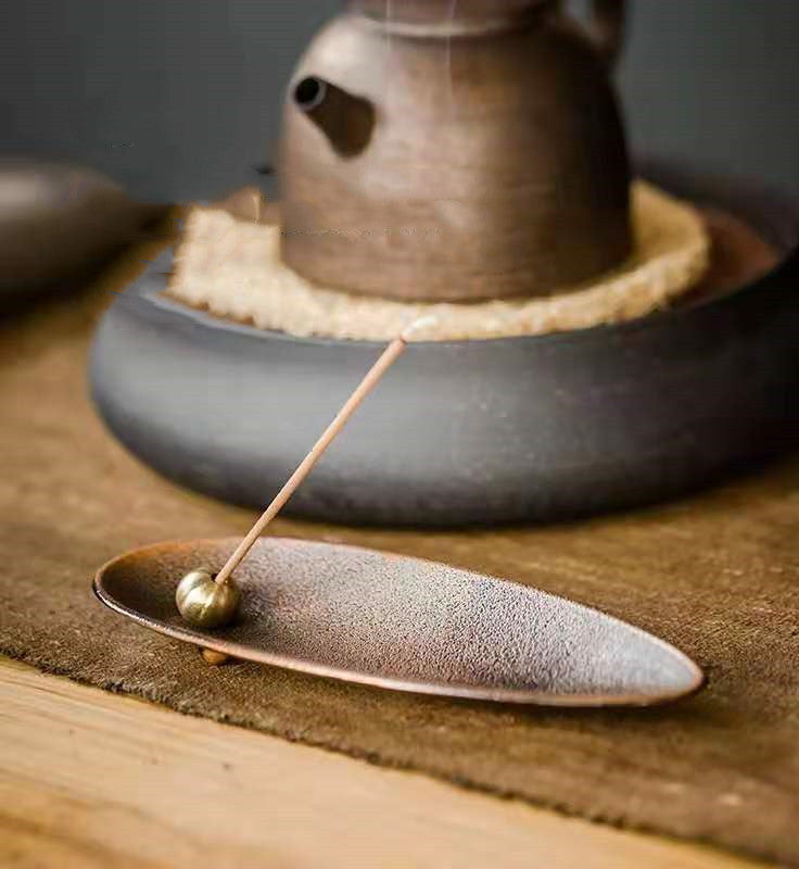 Metallic Minimalistic Incense Holder