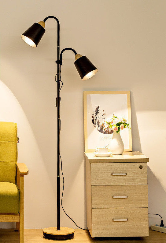 Minimalistic Double Head Floor Lamps