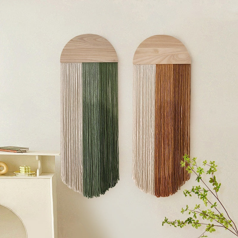 Modern Bohemian Minimalist Macrame Wall Decor