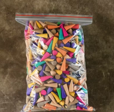 60 Pcs Non Backflow Standard Incense Cones